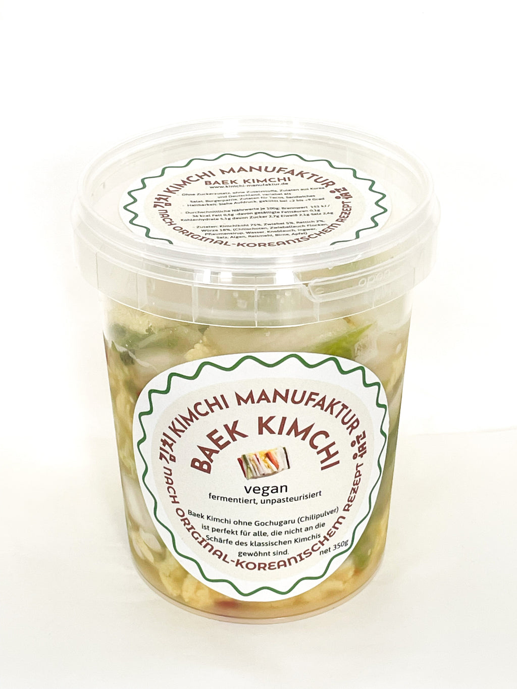 Baek Kimchi 350g, vegan