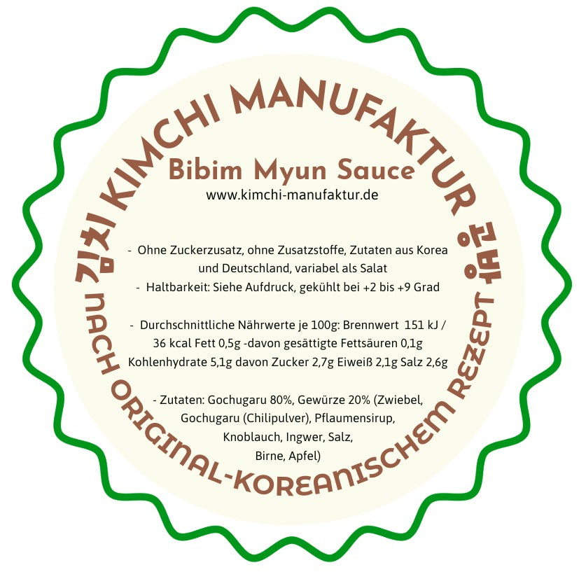 Bibim Myeon Sauce 270g, angenehm scharf