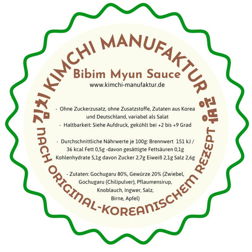 Bibim Myeon Sauce 270g, angenehm scharf