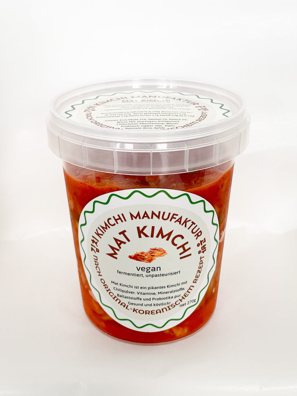 Mat Kimchi 350g, vegan
