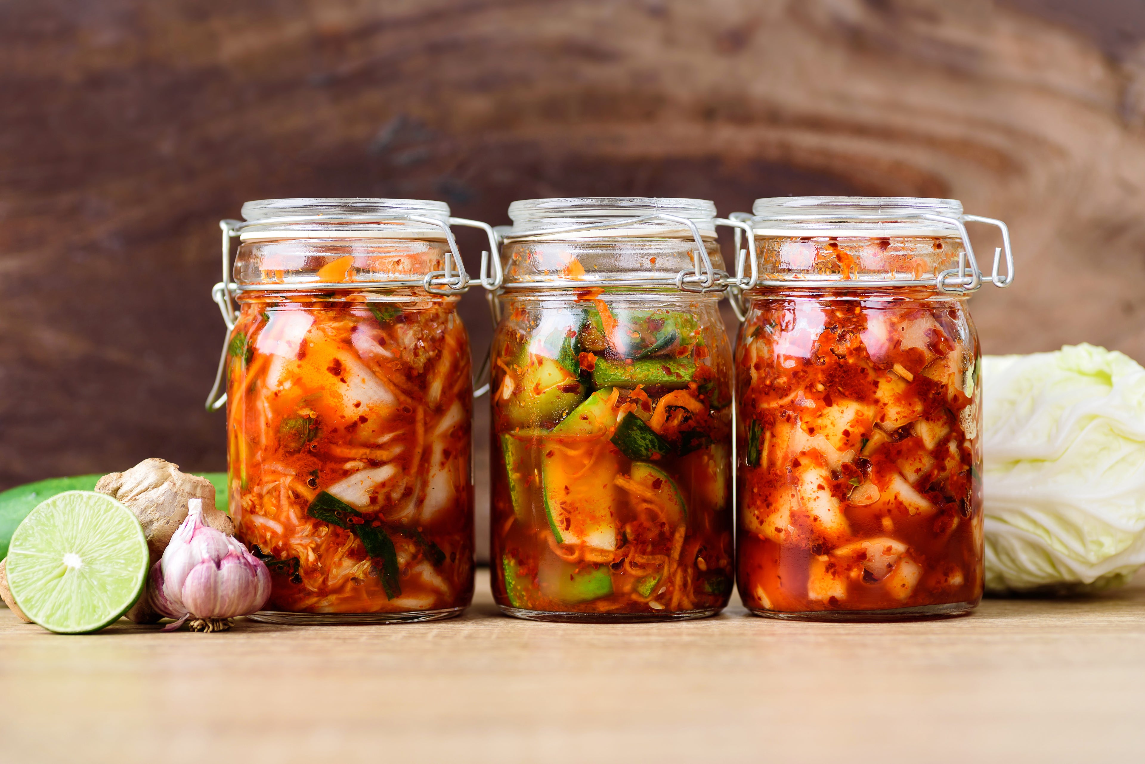 Kimchi Probier-Set, 4 x 350g