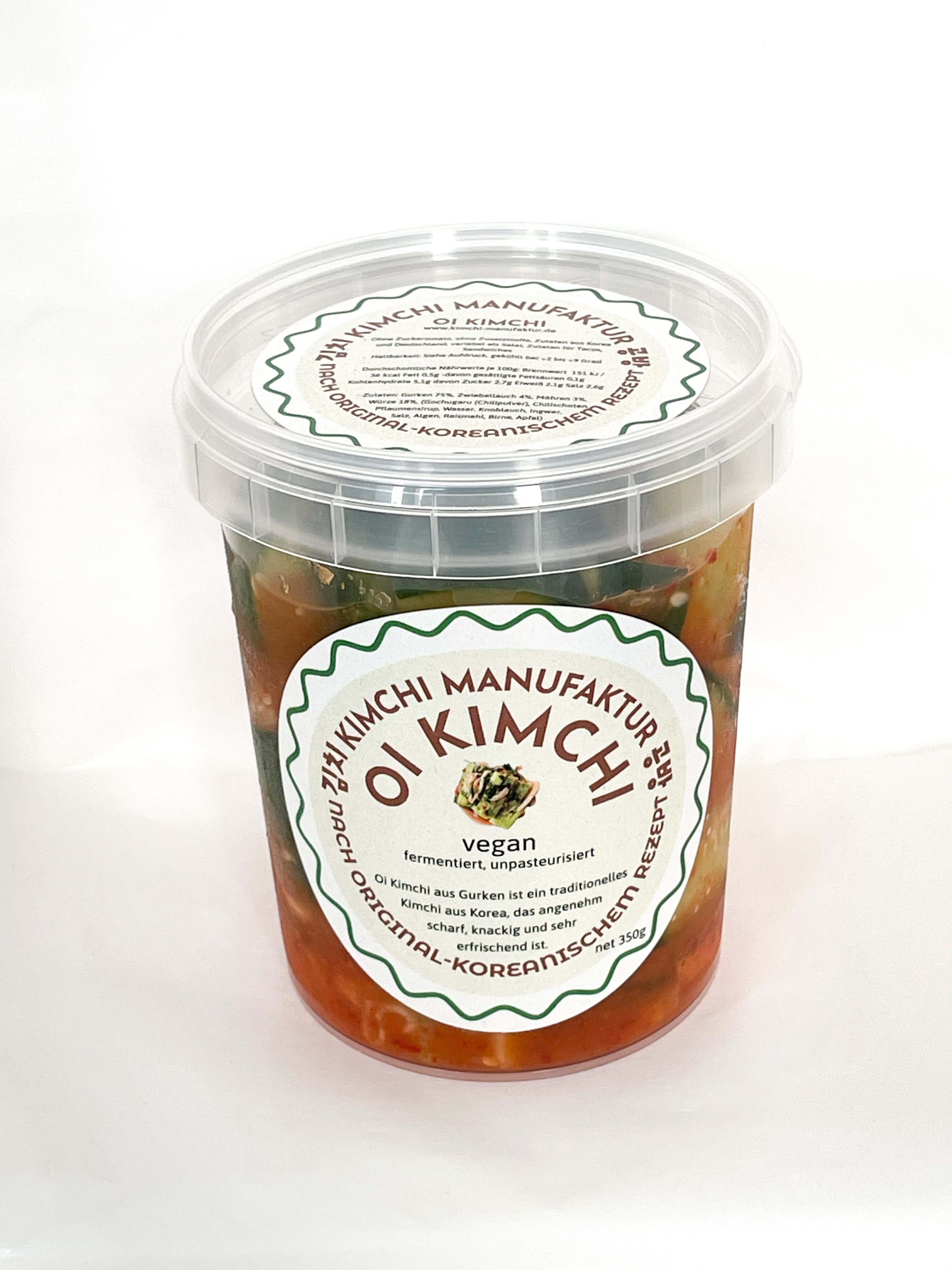 Oi Kimchi 350g, knackig - erfrischend